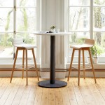 Additions Pedestal Base Table